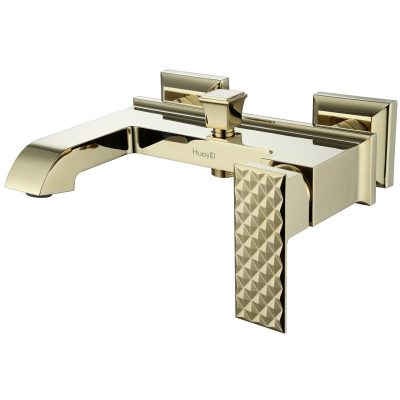 ست کامل شیر آلات هوآیی مدل پاردنون طلایی - تصویر 8