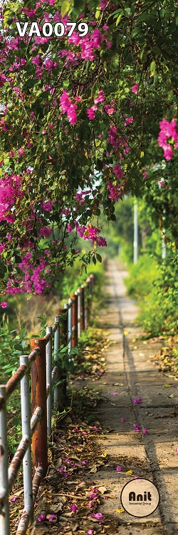 دکوراتیو شیشه گل کاغذی رادیاتور ایستاده آنیت مدل دکوراتیو گل کاغذی - تصویر 1